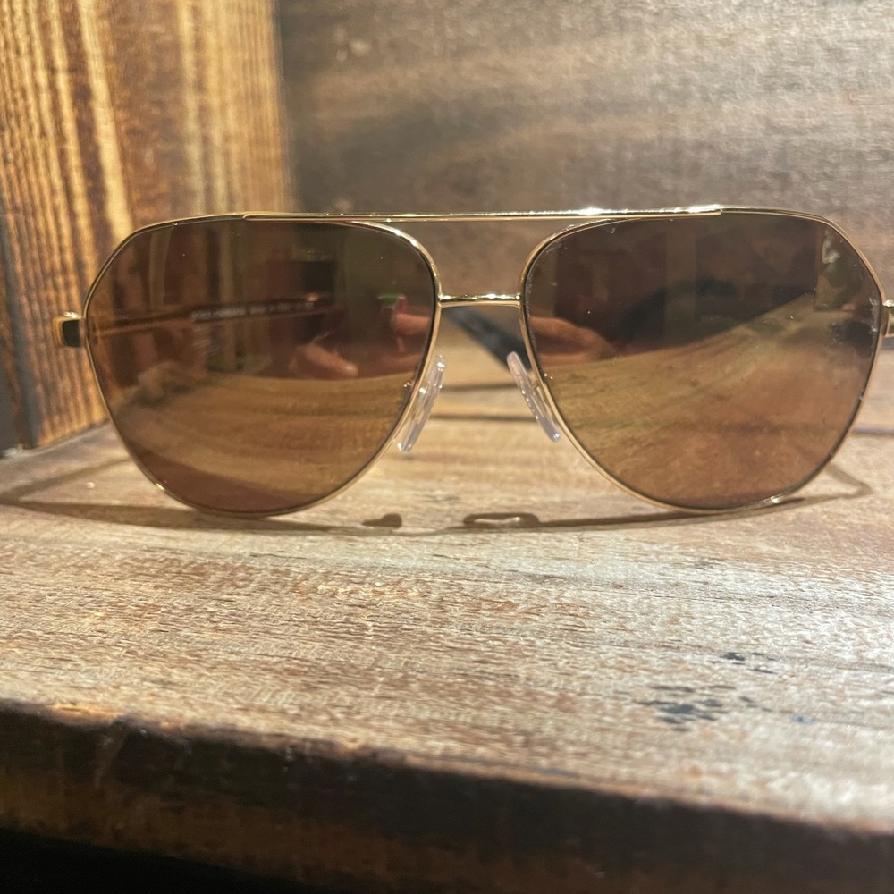 Dolce and Gabbana, good mirror lenses.